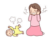 泣く赤ちゃんをどう接したらいいのかわからなくなるママ