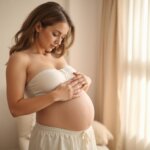 お腹の大きな妊婦さん
