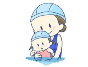子供とスイミング