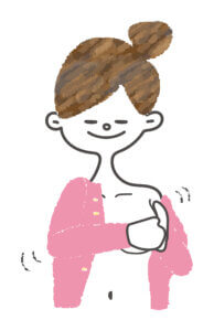 母乳マッサージもしくはおっぱいマッサージ
