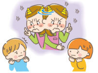 子供にあれこれ指導する