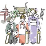 七五三のお出かけ
