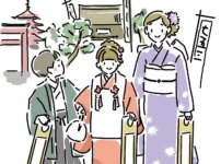 七五三のお出かけ