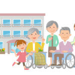 高齢者とこども